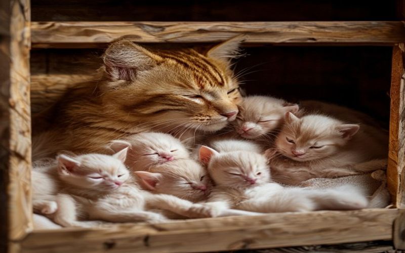Gestation et mise-bas de la chatte : guide complet pour les propriétaires