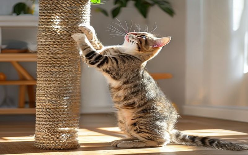 Le griffoir du chat : indispensable, pas optionnel