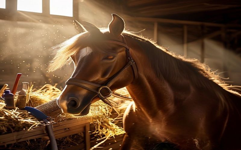 Soins quotidiens du cheval : pansage, pieds et observation