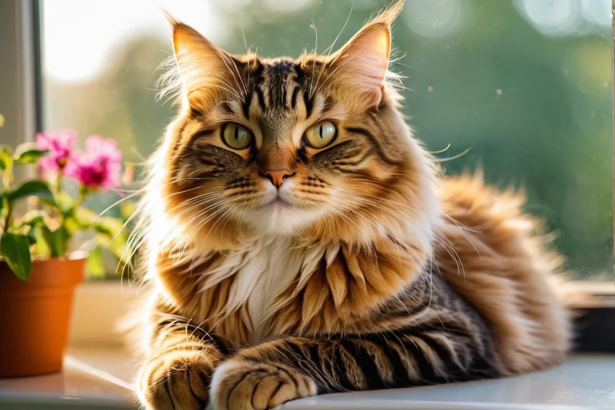 Photo de American Bobtail a poil long