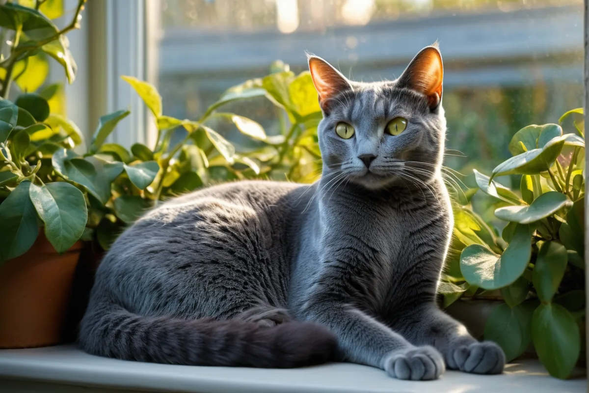 Photo de Bleu russe