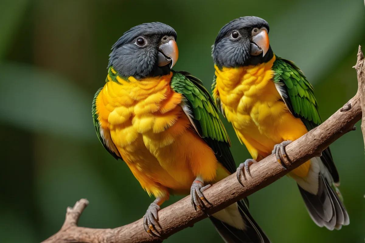 Caique à tete noire