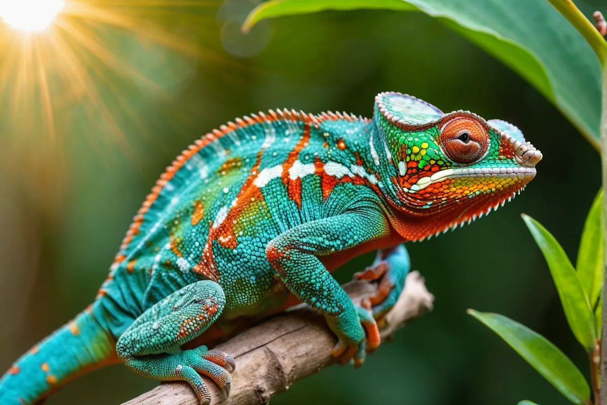 Caméléon de Panther