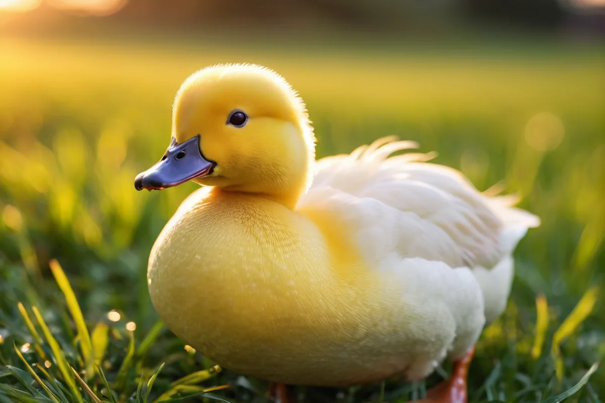 Canard de Pékin nain