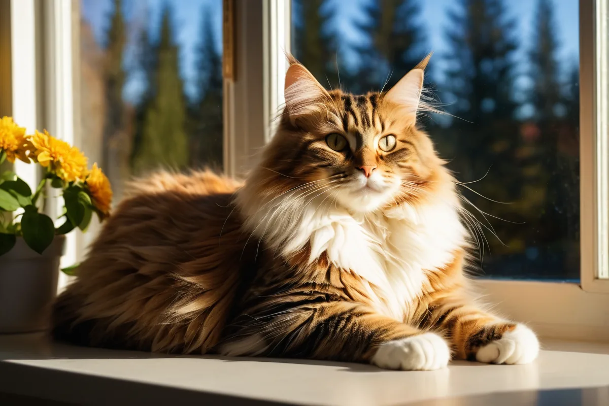 Photo de Chat des forets norvegiennes