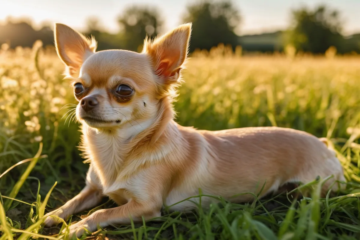 Chihuahua a poil court