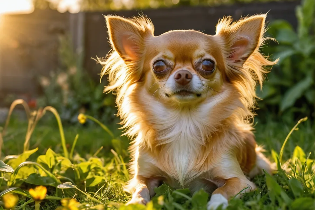 Chihuahua a poil long