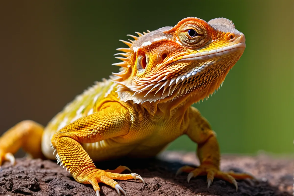 Lezard barbu