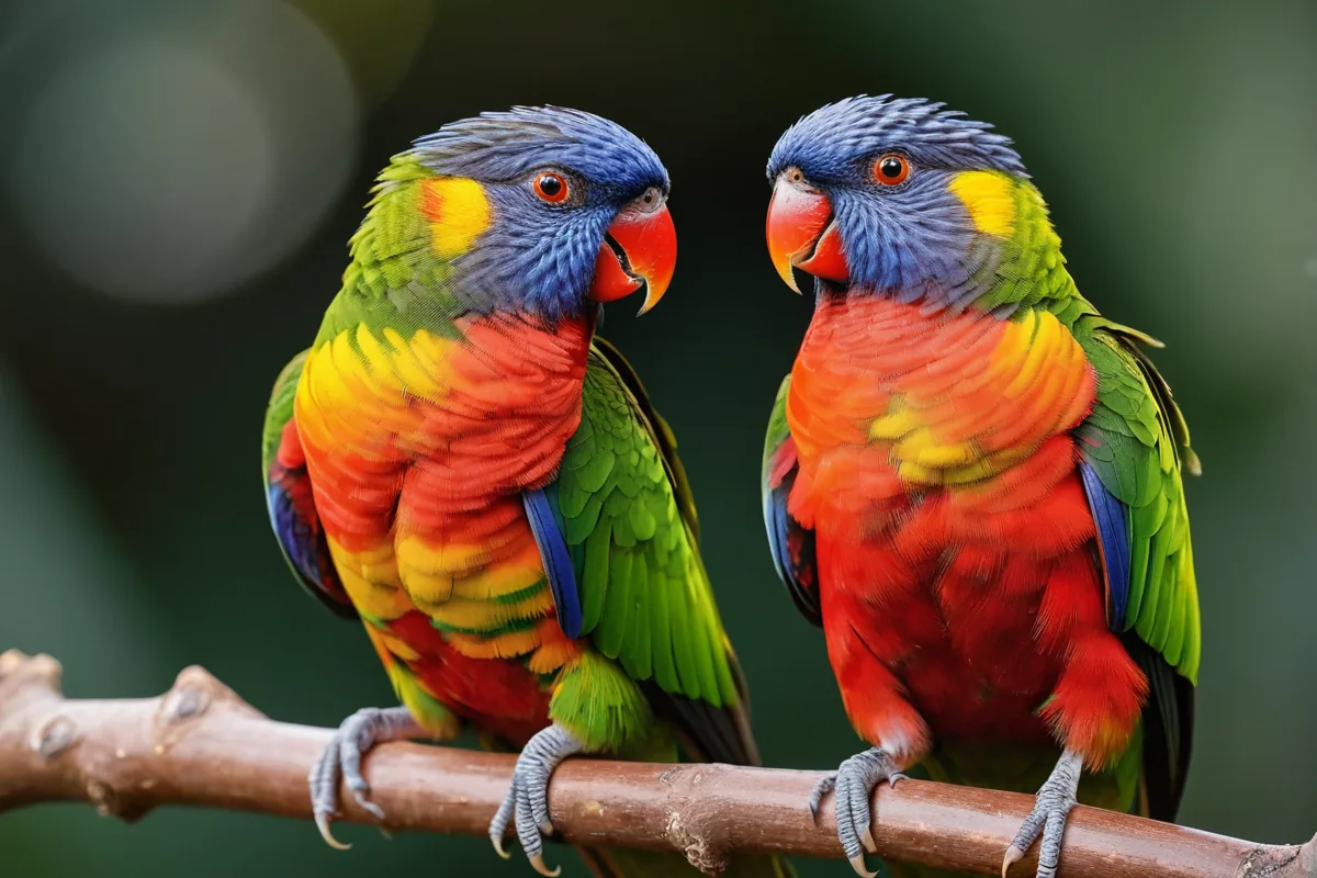 Lori multicolore