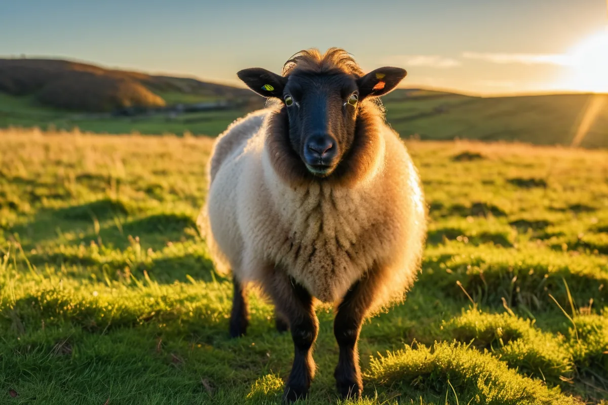 Mouton nain Shetland