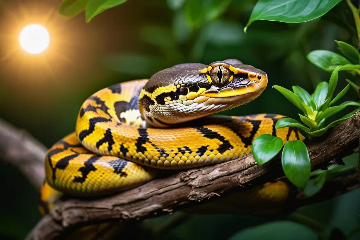 Photo de Python royal