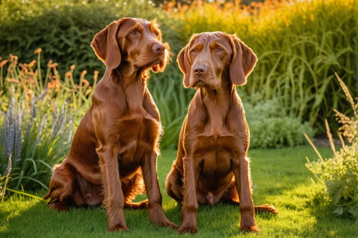 Vizsla a poil dur